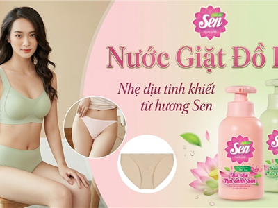 Nước Giặt Chuyên Biệt Cho Đồ Lót Sen Có Gì Hot? Review Từ A-Z