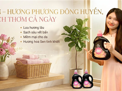 Sen Huyền Bí Hương Nước Hoa – Lưu Hương Sang Trọng, Mềm Mại Từng Sợi Vải