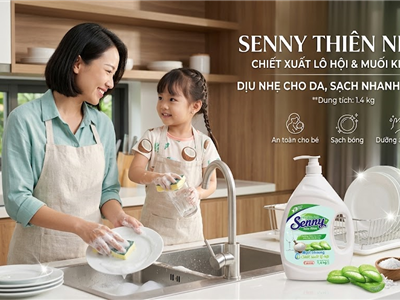 Vì Sao Nhiều Gia Đình Chọn Nước Rửa Chén Senny Tinh Chất Lô Hội?