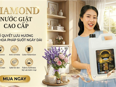 Bí Quyết Giữ Quần Áo Sạch Thơm Đẳng Cấp - Nước Giặt Lord Diamond Hương Nước Hoa Pháp