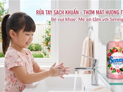 Nước Rửa Tay Senny Hương Trái Cây – Sạch Khuẩn Dịu Nhẹ, Thơm Mát Tự Nhiên