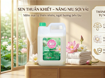 Nước Xả Làm Mềm Vải Sen Thuần Khiết: Bí Quyết Cho Áo Quần Mềm Mịn, Ngát Hương Tự Nhiên