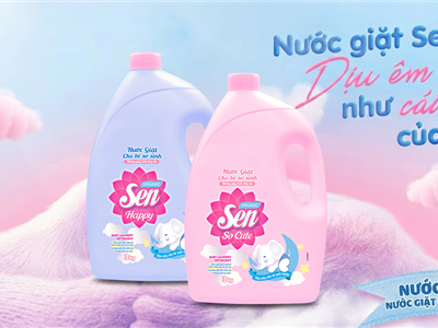 Bảo Vệ Làn Da Bé Yêu Với Nước Giặt Cho Bé Sơ Sinh Sen Dịu Nhẹ, An Toàn