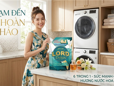 Nước Giặt Lord Delux Hương Nước Hoa – Giải Pháp Giặt Sạch Cao Cấp Cho Gia Đình Hiện Đại