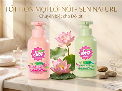 Nước Giặt Đồ Lót Sen – Chăm Sóc Điều Thầm Kín, Cho Chị Em Luôn Thơm Tho, Thoáng Sạch