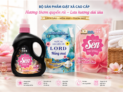 Đánh giá nước xả vải Sen & Lord Nắng Mai: Bí quyết quần áo ngát hương cả ngày