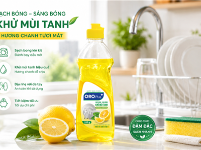 Tạm biệt mùi tanh, chào không gian bếp ngát hương chanh cùng Oroplus!