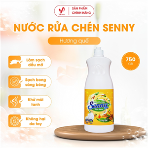 Nước Rửa Chén Senny Hương Quế 750g