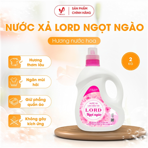 Nước Xả Làm Mềm Vải LORD Hương Ngọt Ngào 2KG