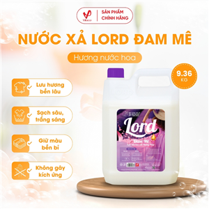 Nước Xả Vải Lord Hương Đam Mê Tinh Dầu Hoa Oải Hương Lavender Pháp 9.36kg