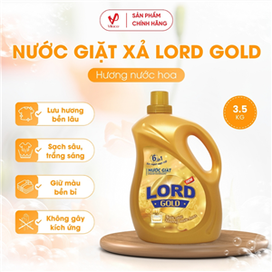 Nước Giặt LORD Gold Dạng Can 3.5kg