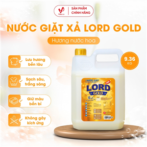 Nước Giặt Lord Gold Hương Nước Hoa 9.36kg